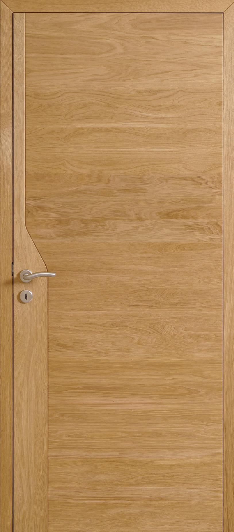 Porte Intérieur Bois - Hegoa ® - Chêne sélectionné clair brossé
