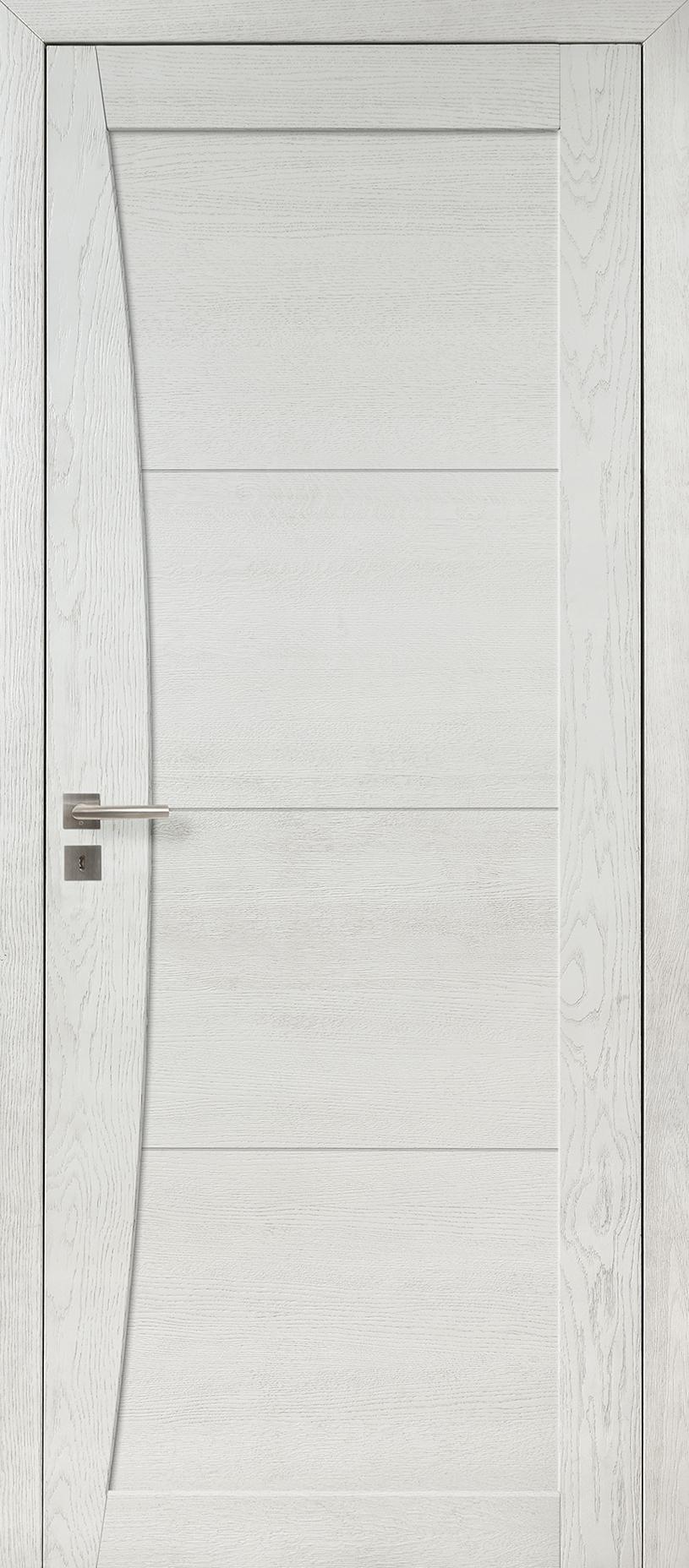 Porte Rozière Mistral design® - Chêne sélectionné blanc satin brossé