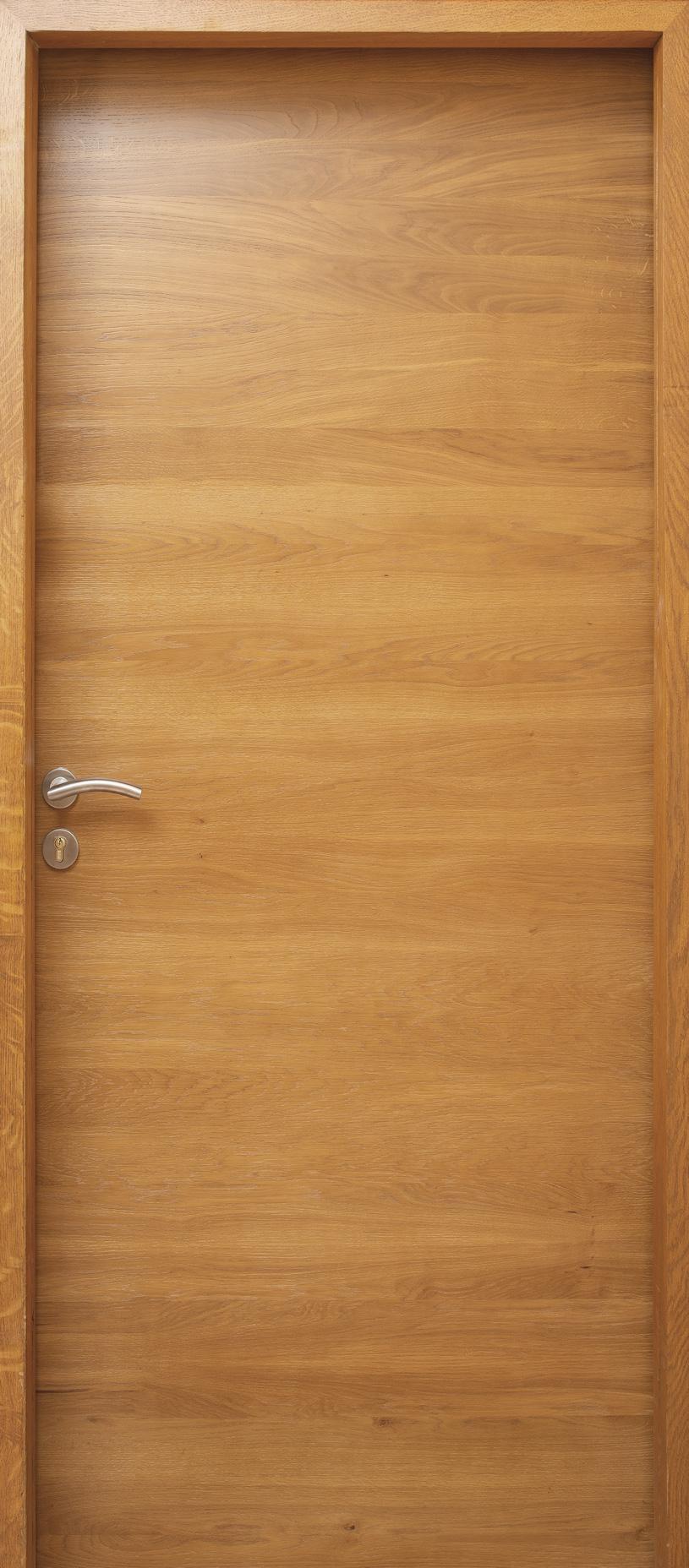 Porte Rozière Epure Chêne sélectionné - Chêne sélectionné clair brossé