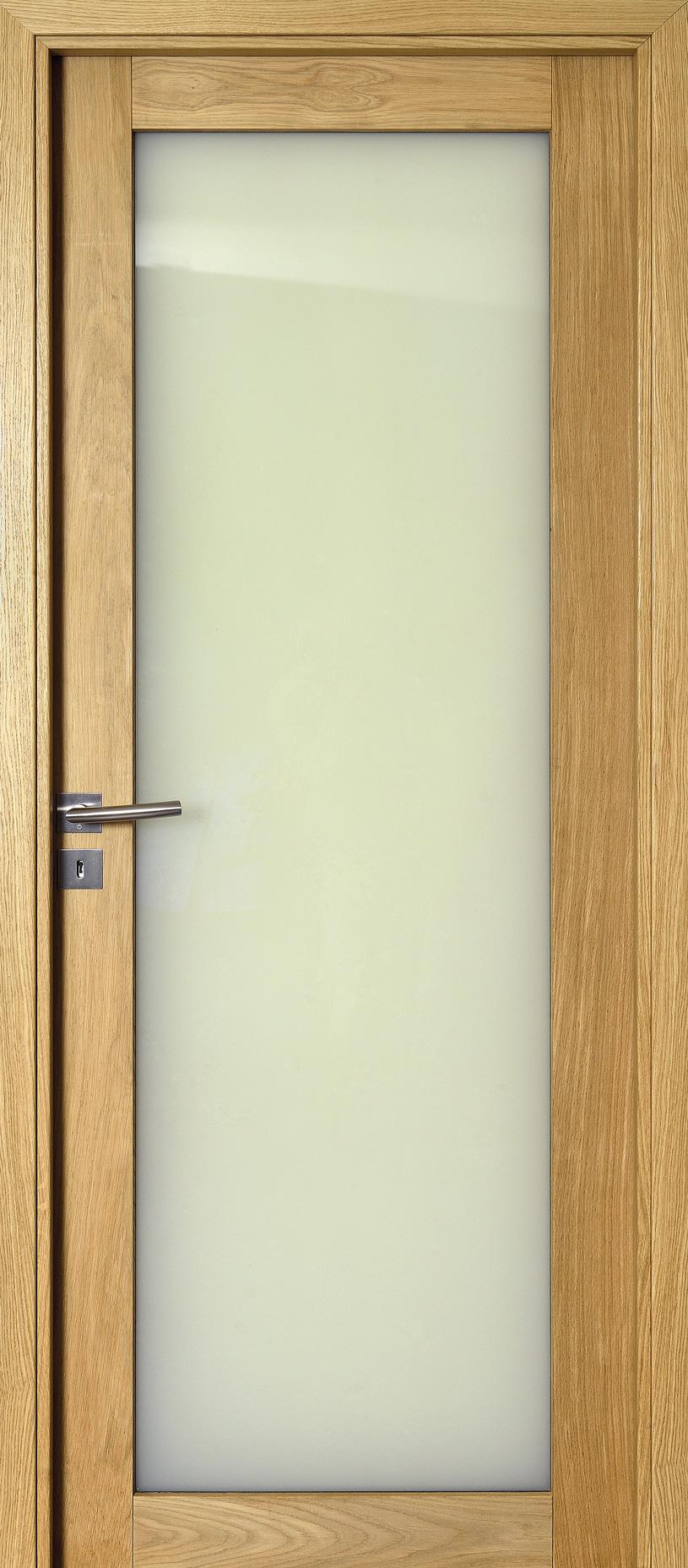 Porte Intérieur - Menuiseries d'Olt Neo Sancy - Chêne plaqué vernis naturel
