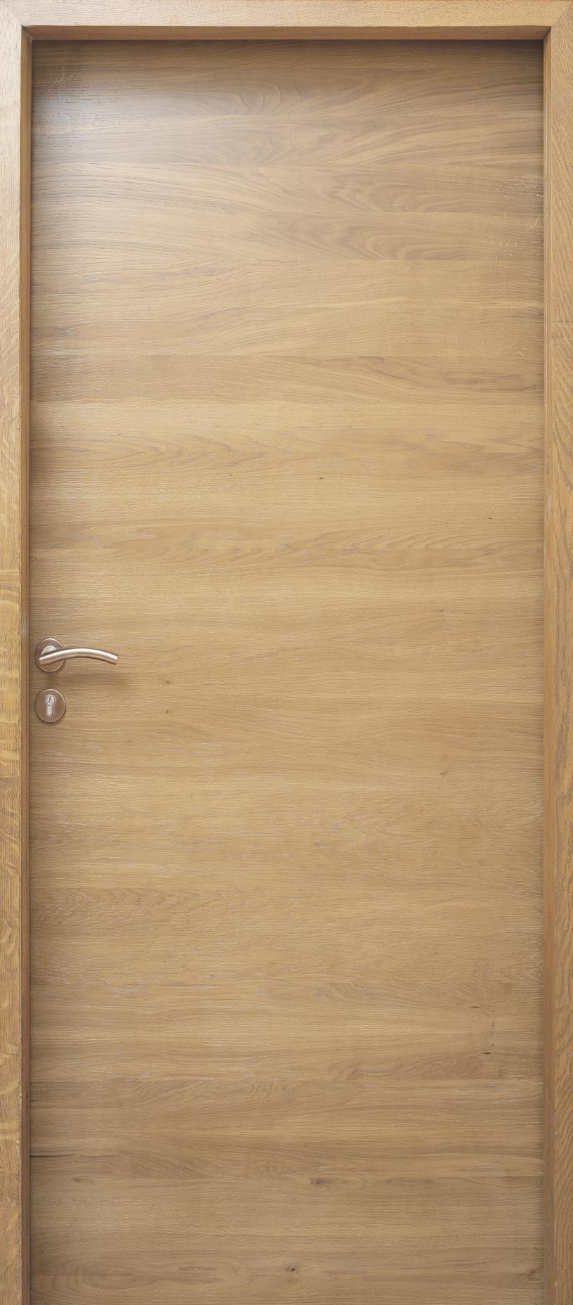 Porte Intérieur Bois - Epure Chêne sélectionné - Chêne sélectionné naturel brossé