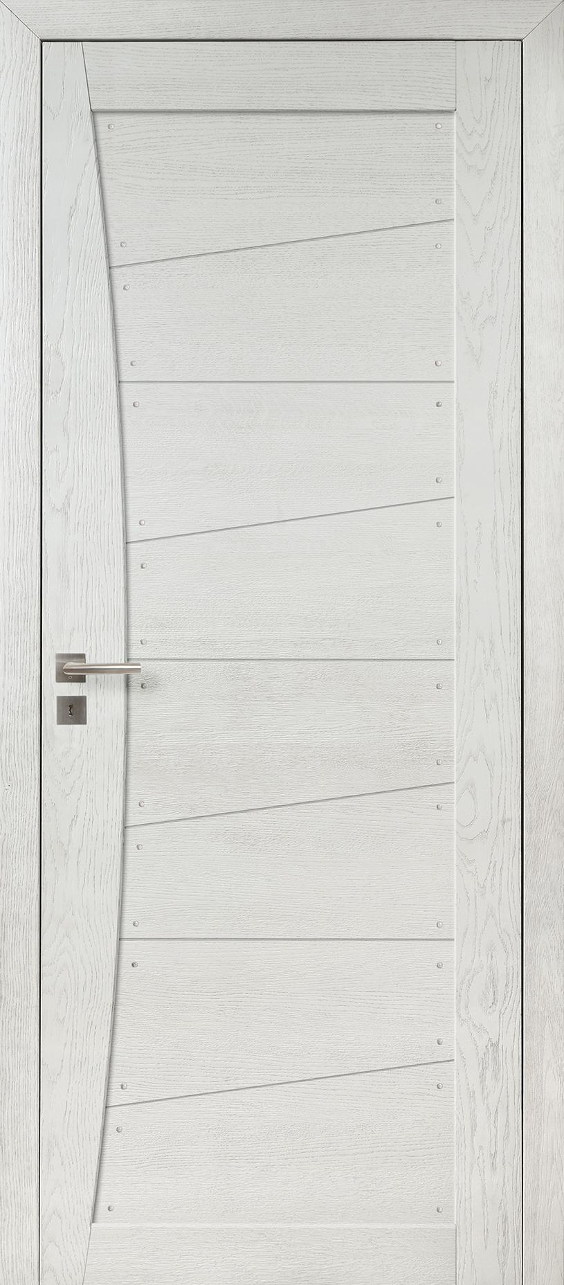 Porte Rozière Ambata ® - Chêne sélectionné blanc satin brossé