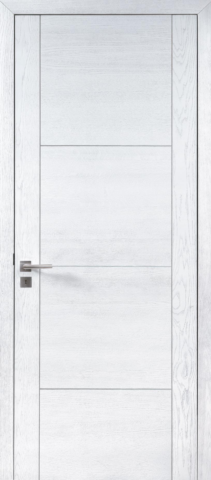 Porte Rozière Alizé - Chêne sélectionné blanc satin brossé
