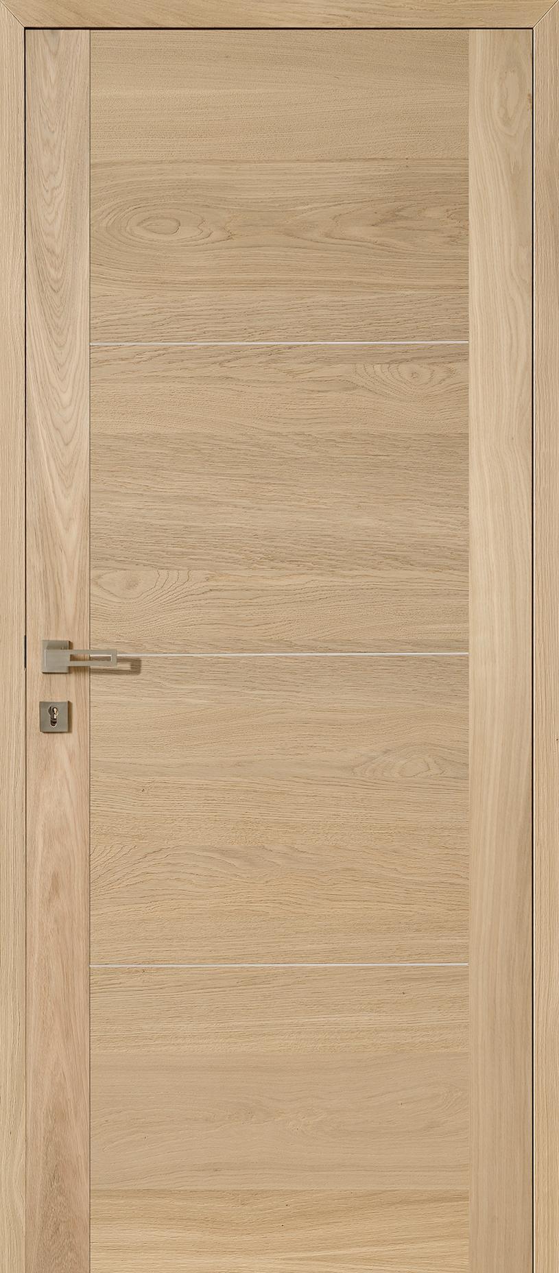 Porte intérieur bois Alizé - Chêne sélectionné ultra mat brossé