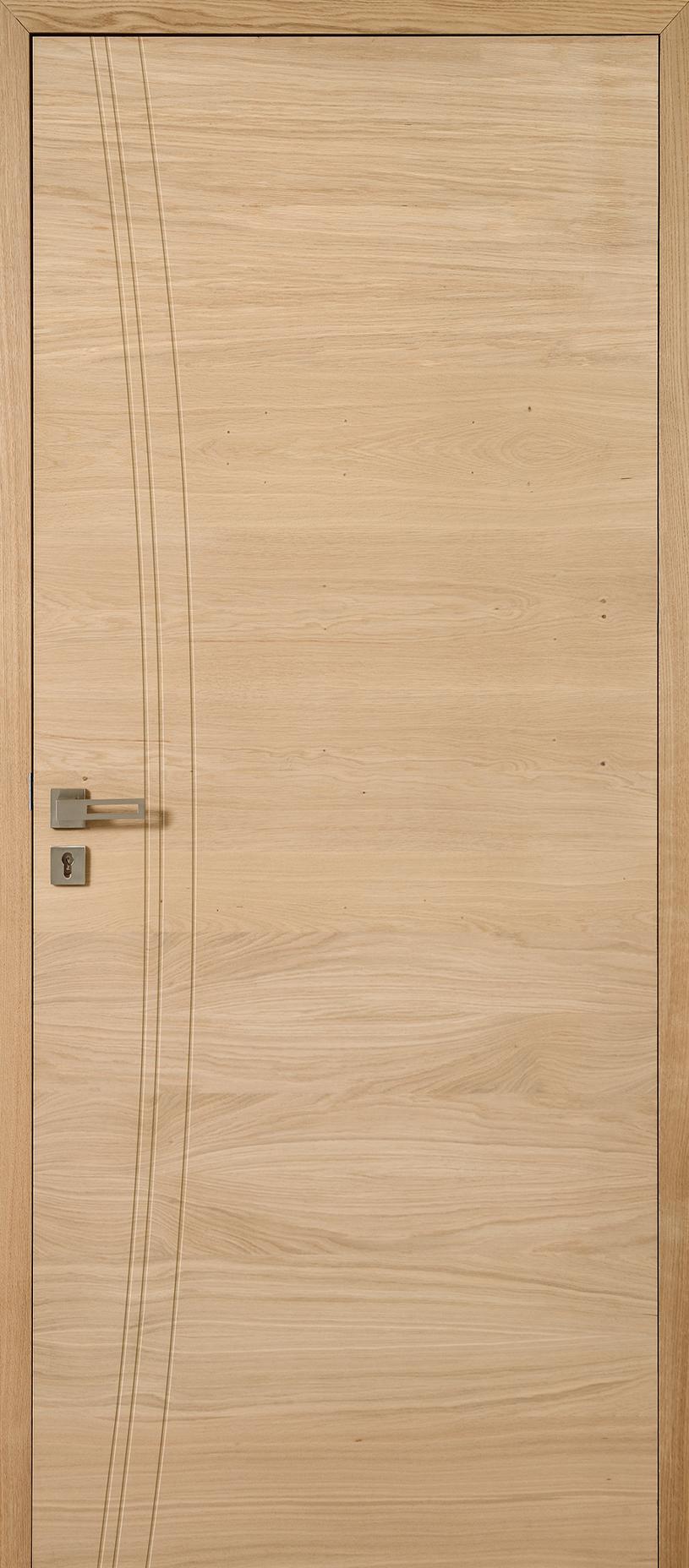 Porte Rozière Aube design ® - Chêne brut