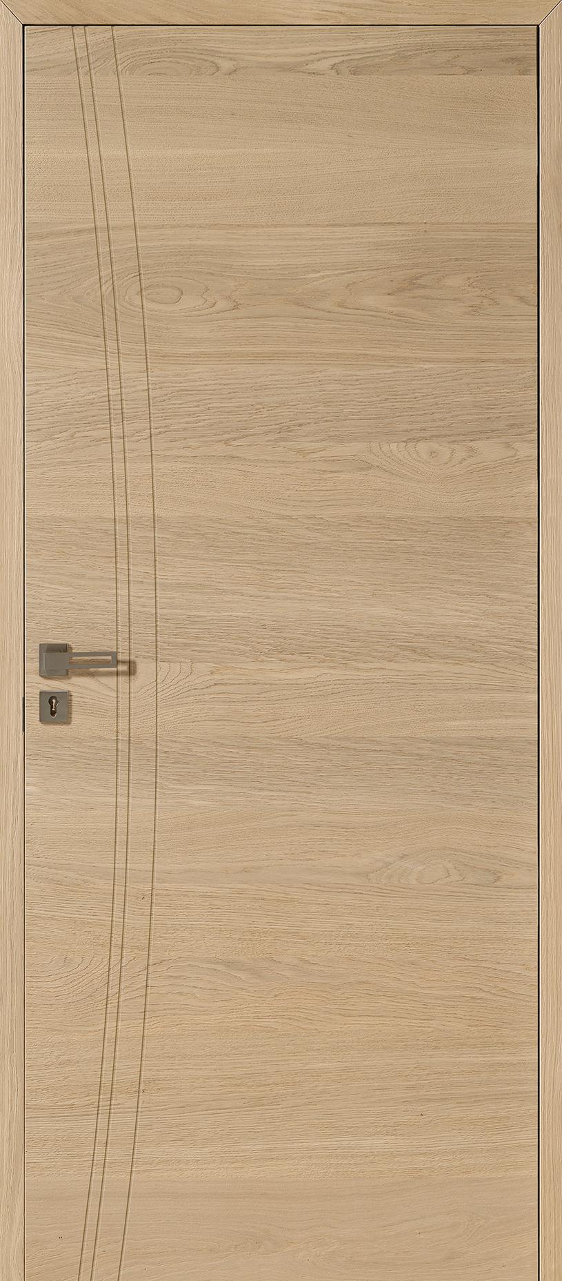 Porte Rozière Aube design ® - Chêne sélectionné ultra mat brossé