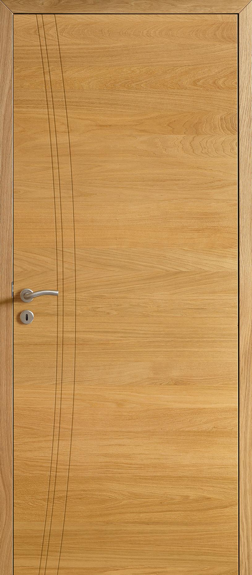 Porte Rozière Aube design ® - Chêne sélectionné clair brossé