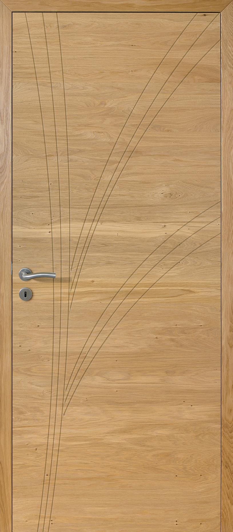 Porte Rozière Végétale ® - Chêne sélectionné naturel brossé