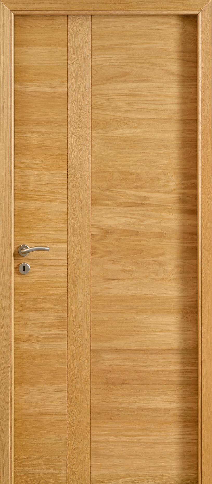 Porte Rozière Emia design - Chêne sélectionné clair brossé