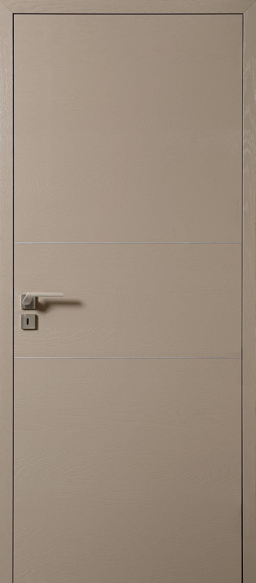 Porte Rozière Epure modulo D12 - chêne dosse brossé - lin
