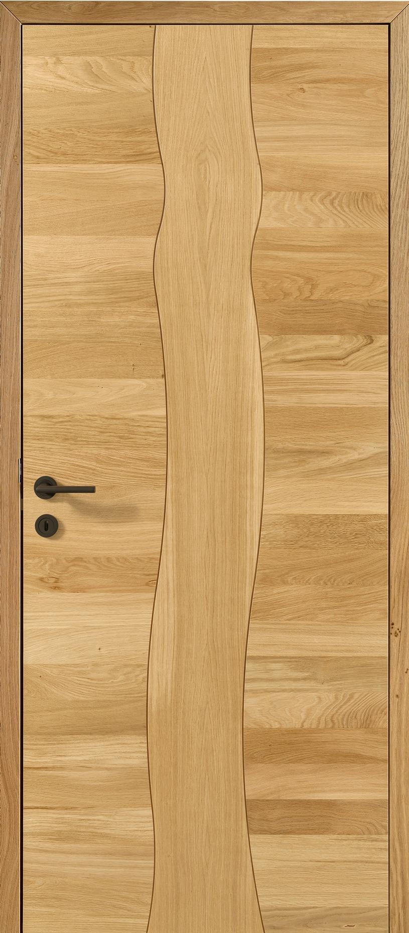 Porte intérieur bois - Arbre Design ® - Chêne sélectionné de caractère naturel brossé