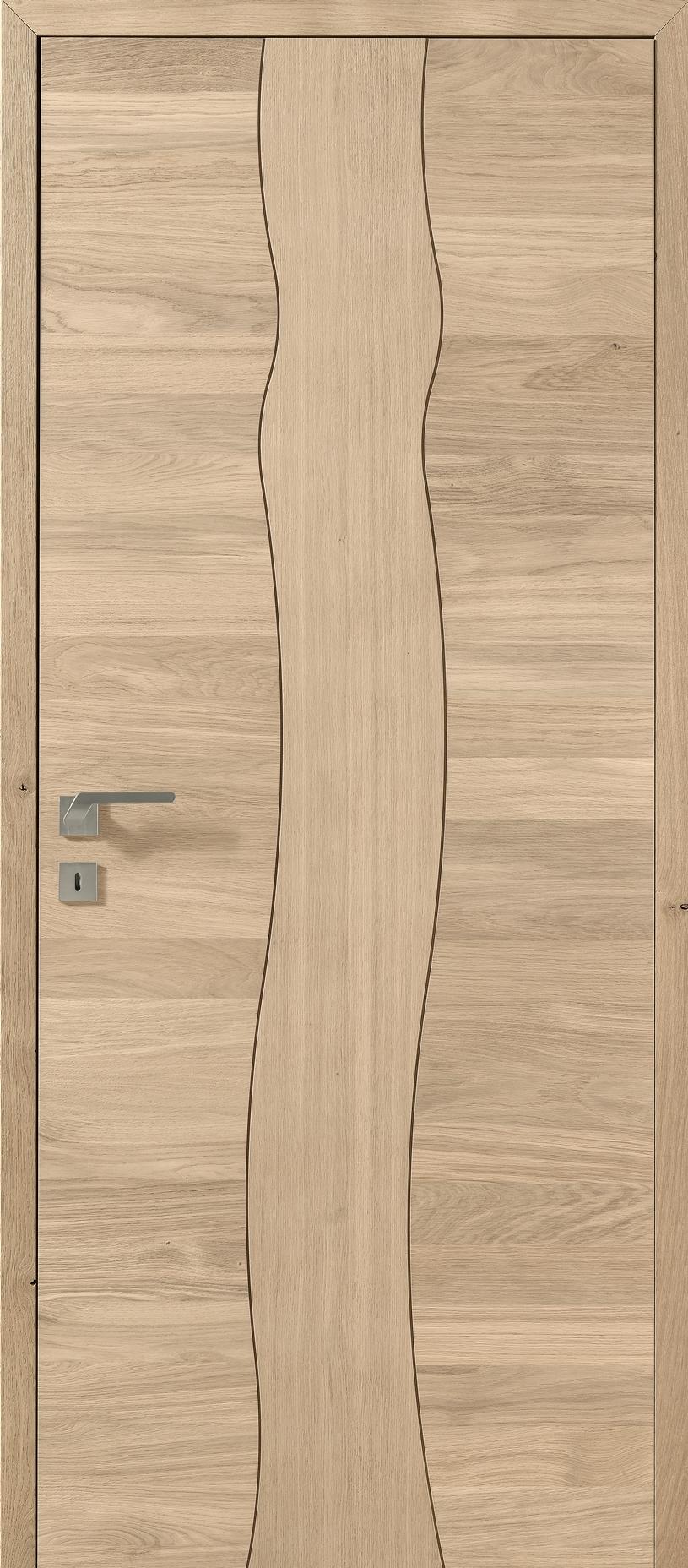 Porte Rozière Arbre Design ® - Chêne sélectionné de caractère ultra mat brossé