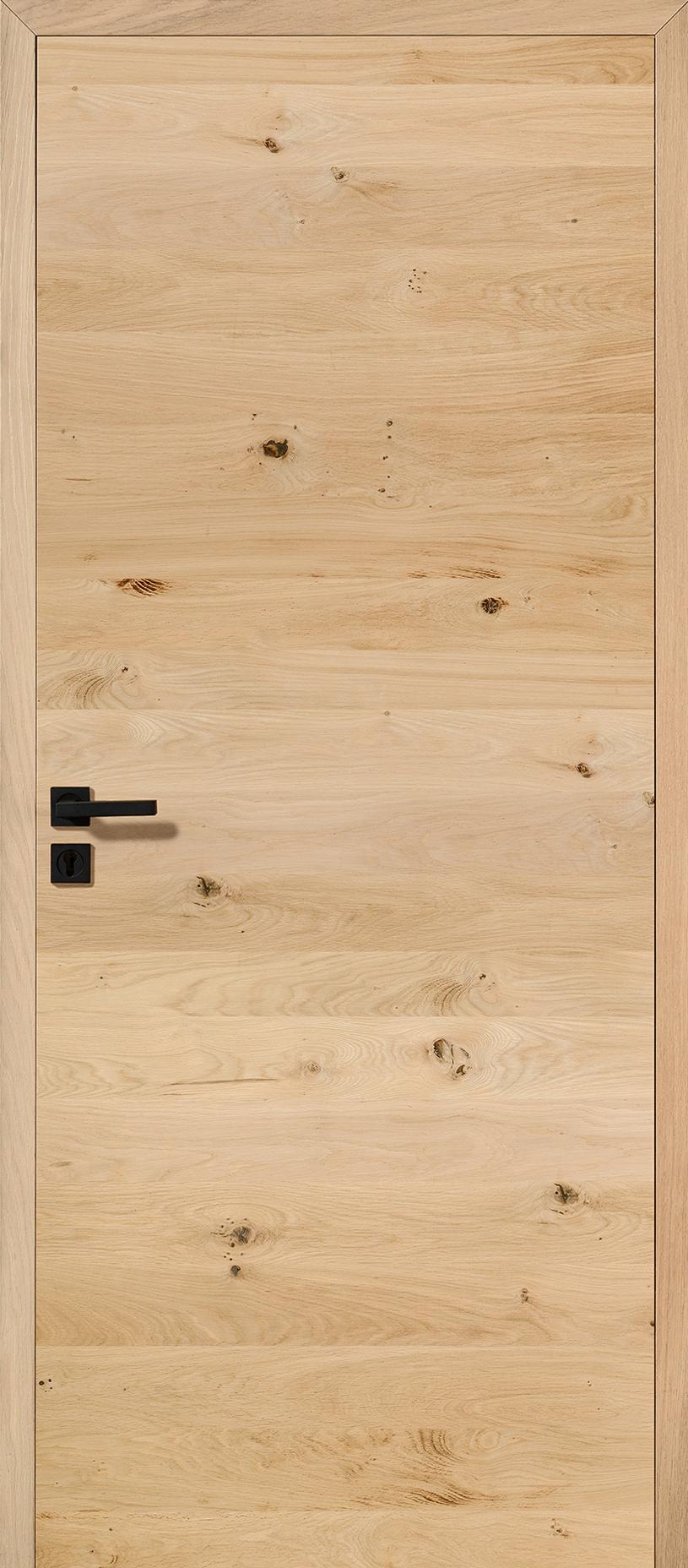 Porte Intérieur Bois - Epure chêne rustique