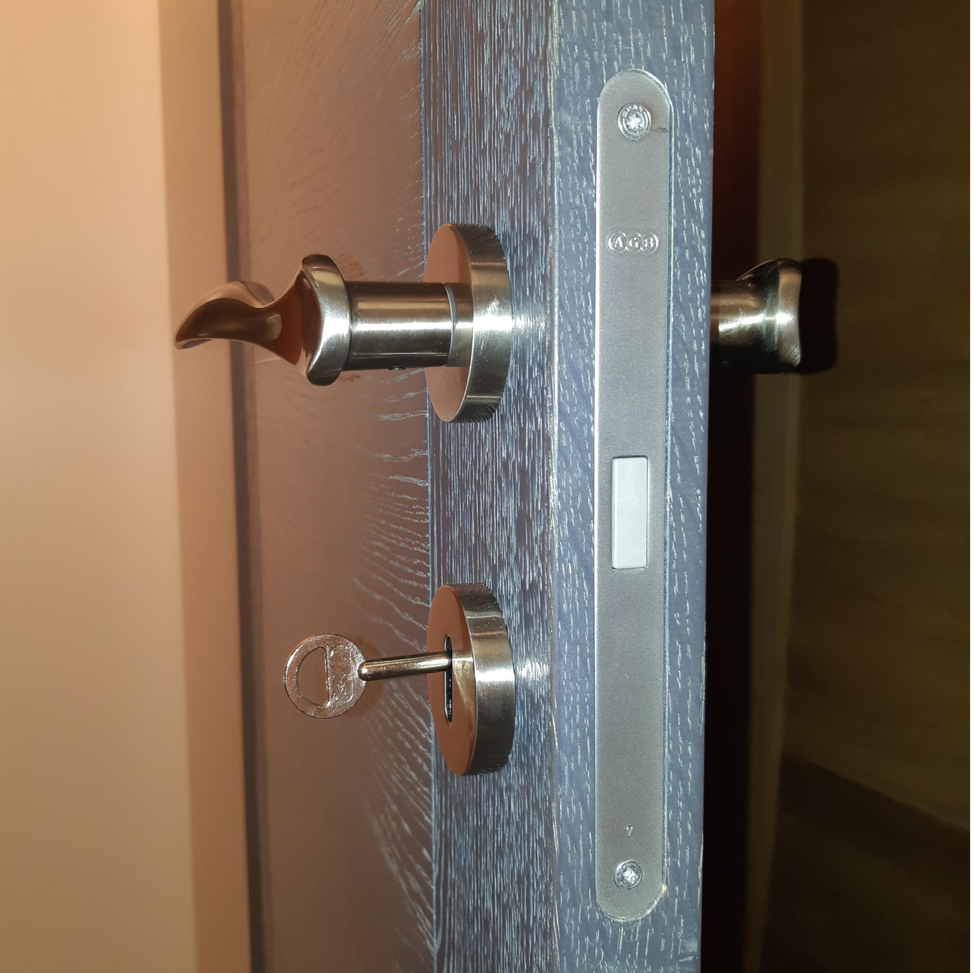 Serrure magnétique à clé Porte d'intérieur avec serrure magnétique à clé